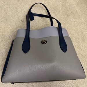 Coach ‘Lora Carryall’ Color block Leather handbag G2081-89086
